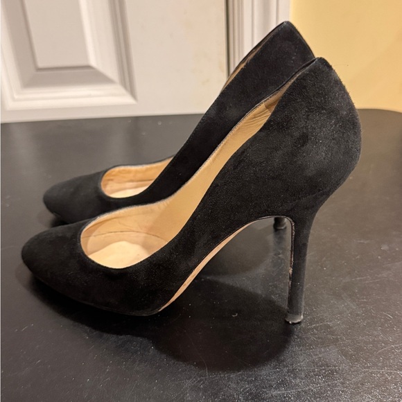 Jimmy Choo Black Suede stiletto Heels 36.5/6.5